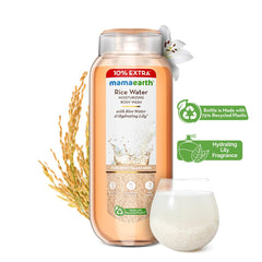 Mamaearth Rice Water Moisturizing Body Wash with Rice Water & Hydrating Lily for Dewy Glass Skin 250ml