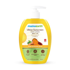 Mamaearth Sunscreen Body Lotion SPF 30 Ubtan 300ml