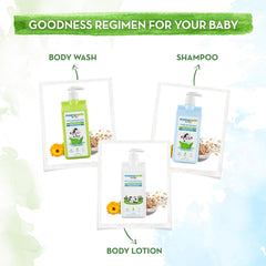 Mamaearth Milky Soft Body Lotion for Babies with Oats, Milk and Calendula 400ml