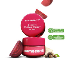 Mamaearth Beetroot Moisture Therapy Lip Balm with Hyaluronic Acid for Dry & Chapped Lips Beetroot 15g