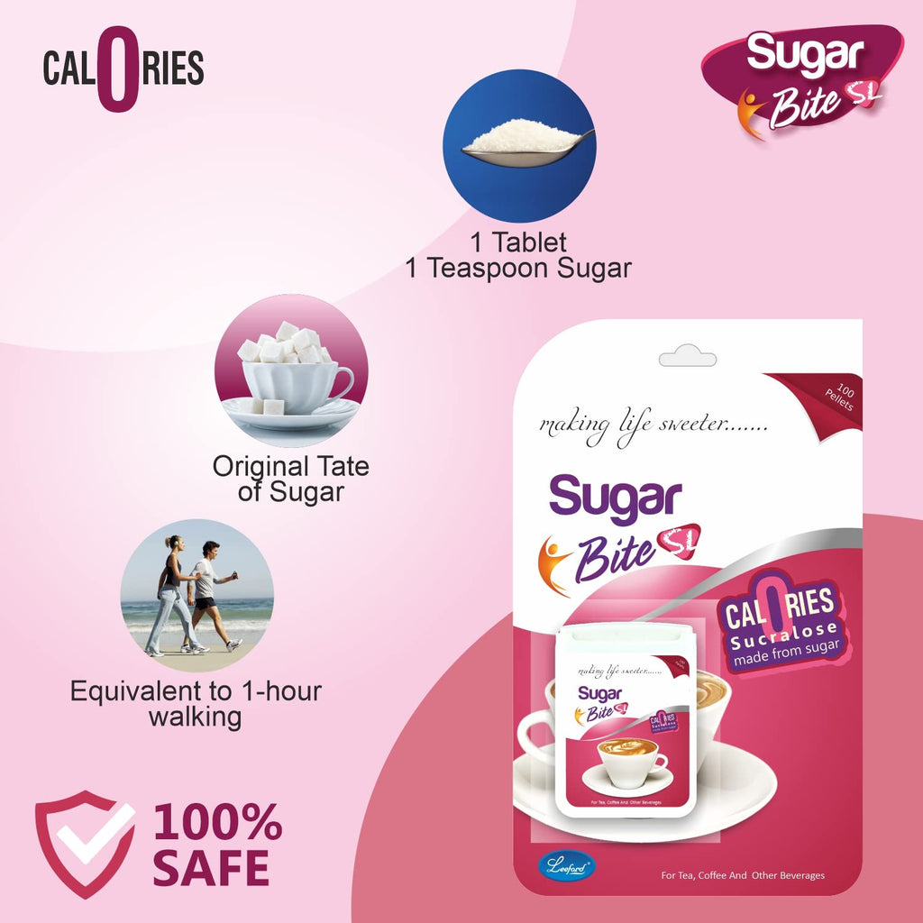 Leeford Sugar Bite SL Süßstoffpellets 300 Tabletten