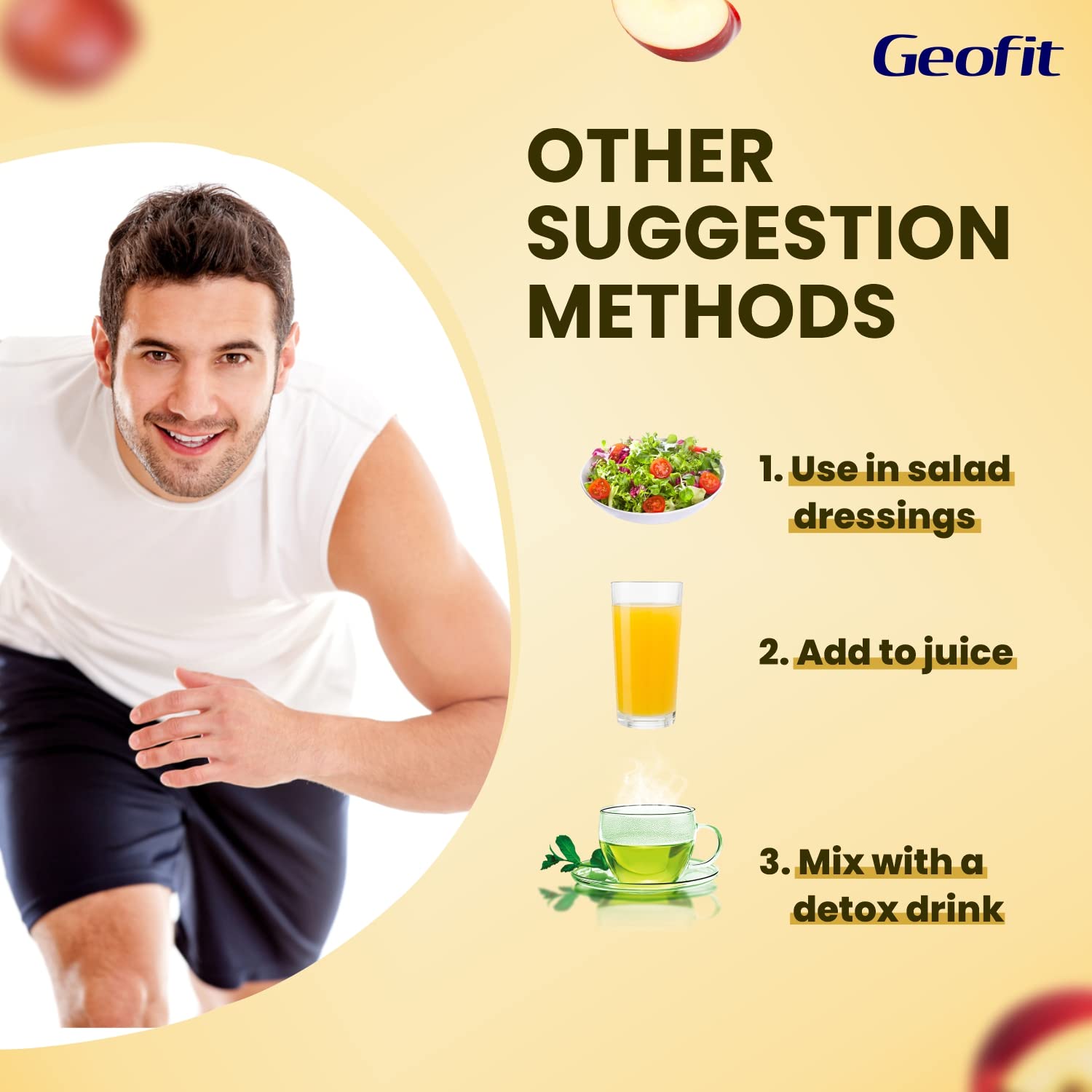 Leeford Geofit Organic Apple Cider Vinegar Juice 500ml