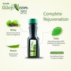 Leeford Ayurvedic Geofit Giloy Neem Juice With Tulsi 500ml