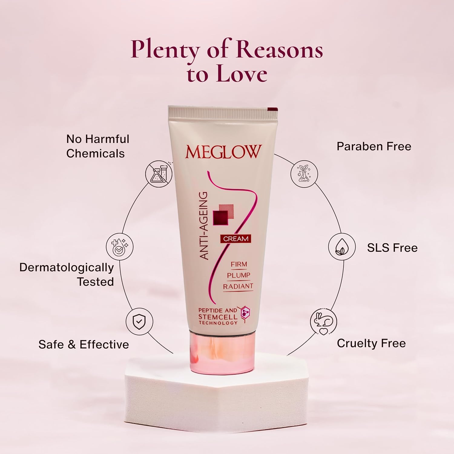 Leeford Meglow Anti Ageing Cream 30g