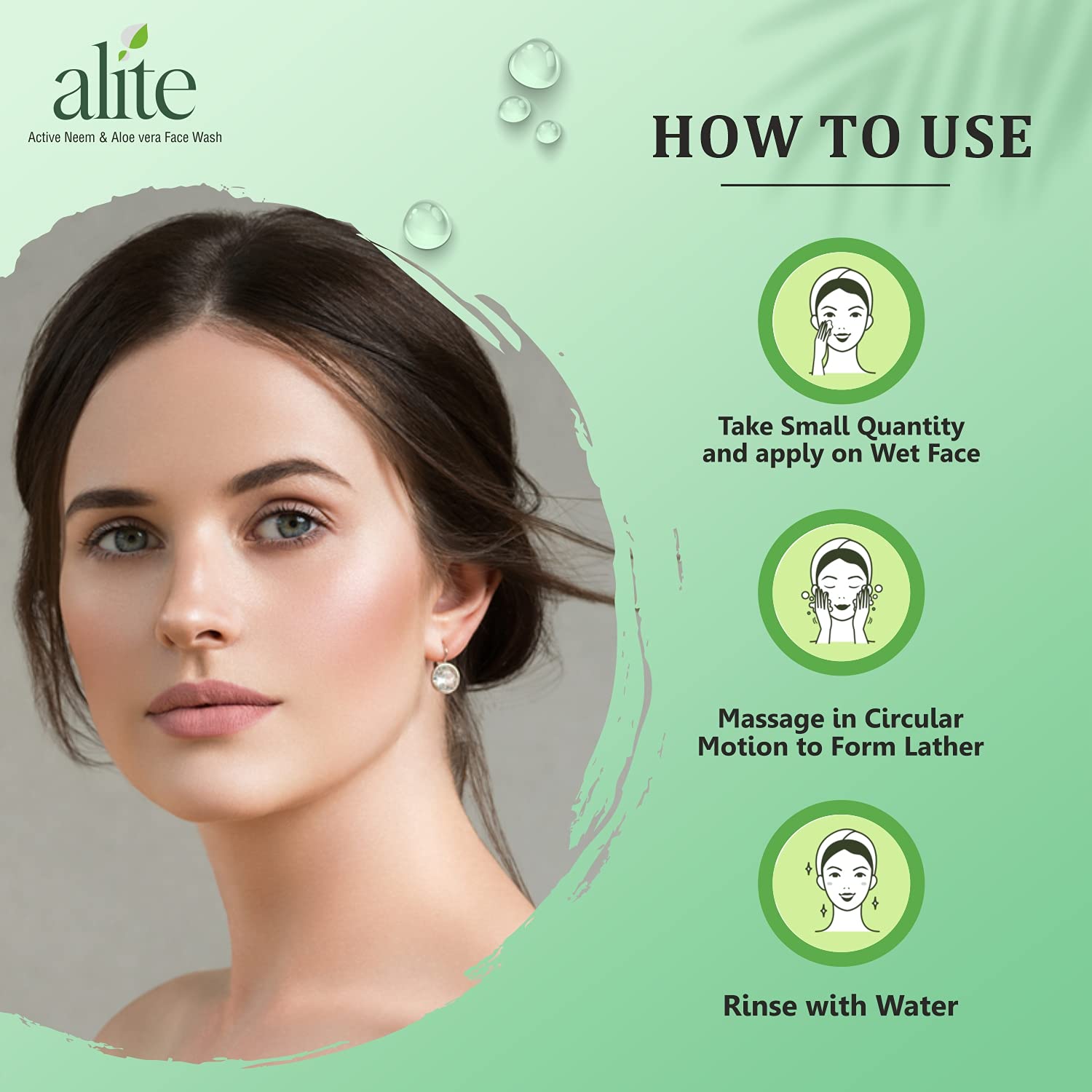 Leeford Alite Active Neem And Aloe Vera Face Wash