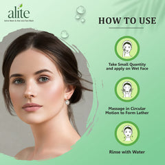 Leeford Alite Active Neem And Aloe Vera Face Wash