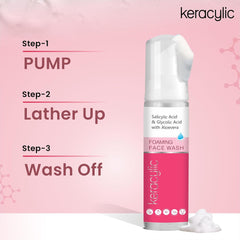 Leeford Keracylic Foaming Face wash 60ml