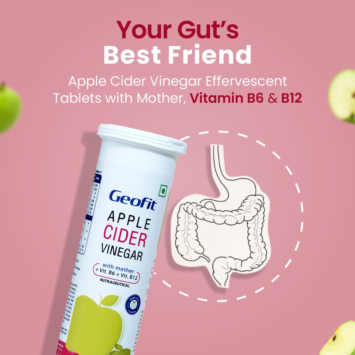 Leeford Geofit Apple Cider Vinegar Effervescent Tablets