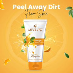 Leeford Meglow Orange Peel And Reveal Mask 70g