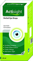 2 X Leeford Actisight Herbal Eye Drops 10ml