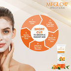 Leeford Meglow Apricot Scrub 70g