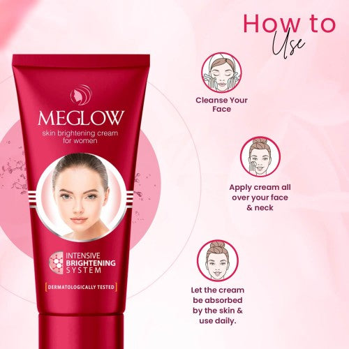 Leeford Meglow Skin Brightening Cream For Women