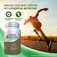 Patanjali Nutrela 1000mg Moringa 60 Tablets