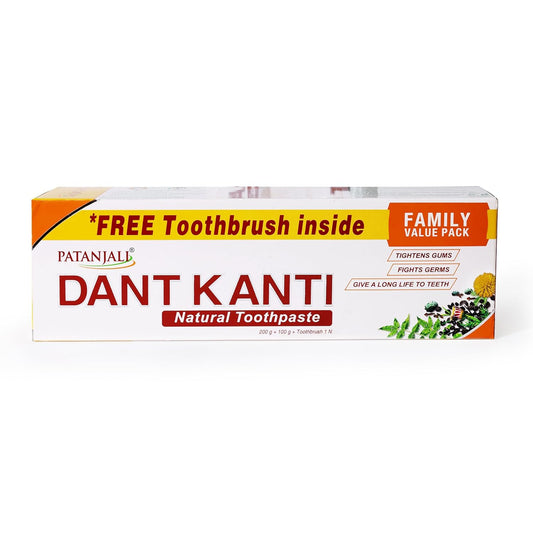 Patanjali Dant Kanti Natürliche Zahnpasta (Neu)