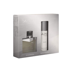 Skinn By Titan Men's Raw Coffret Flüssigparfümspray und Deodorant, 125 ml