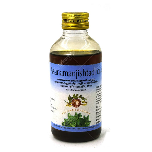 AVP Ayurvedic Asana Manjishtadi Oil 200ml