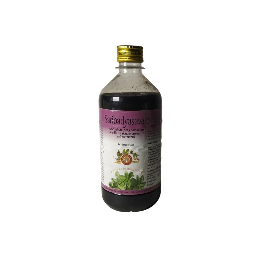 AVP Ayurvedic Saribadyasavam Sarivadyasav Liquid 450ml