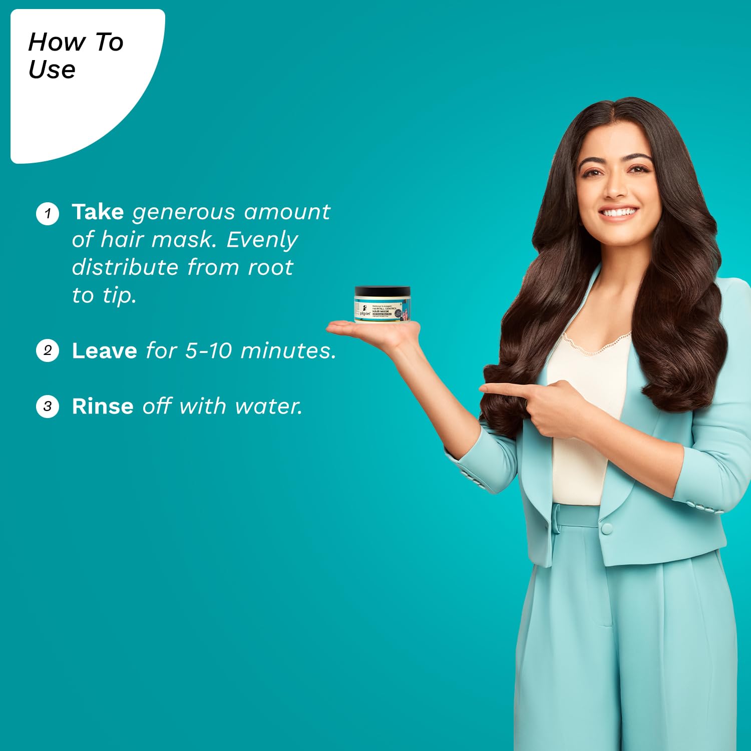 Pilgrim Cosmetics Redensyl & Anagain Hairfall Control Hair Mask 200gm