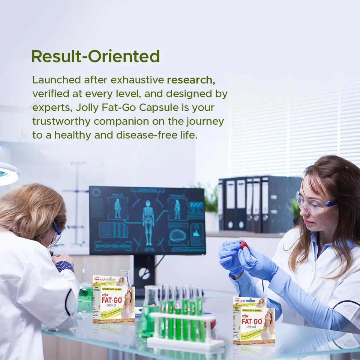 Jolly Ayurvedic Fat Go 60 Capsule