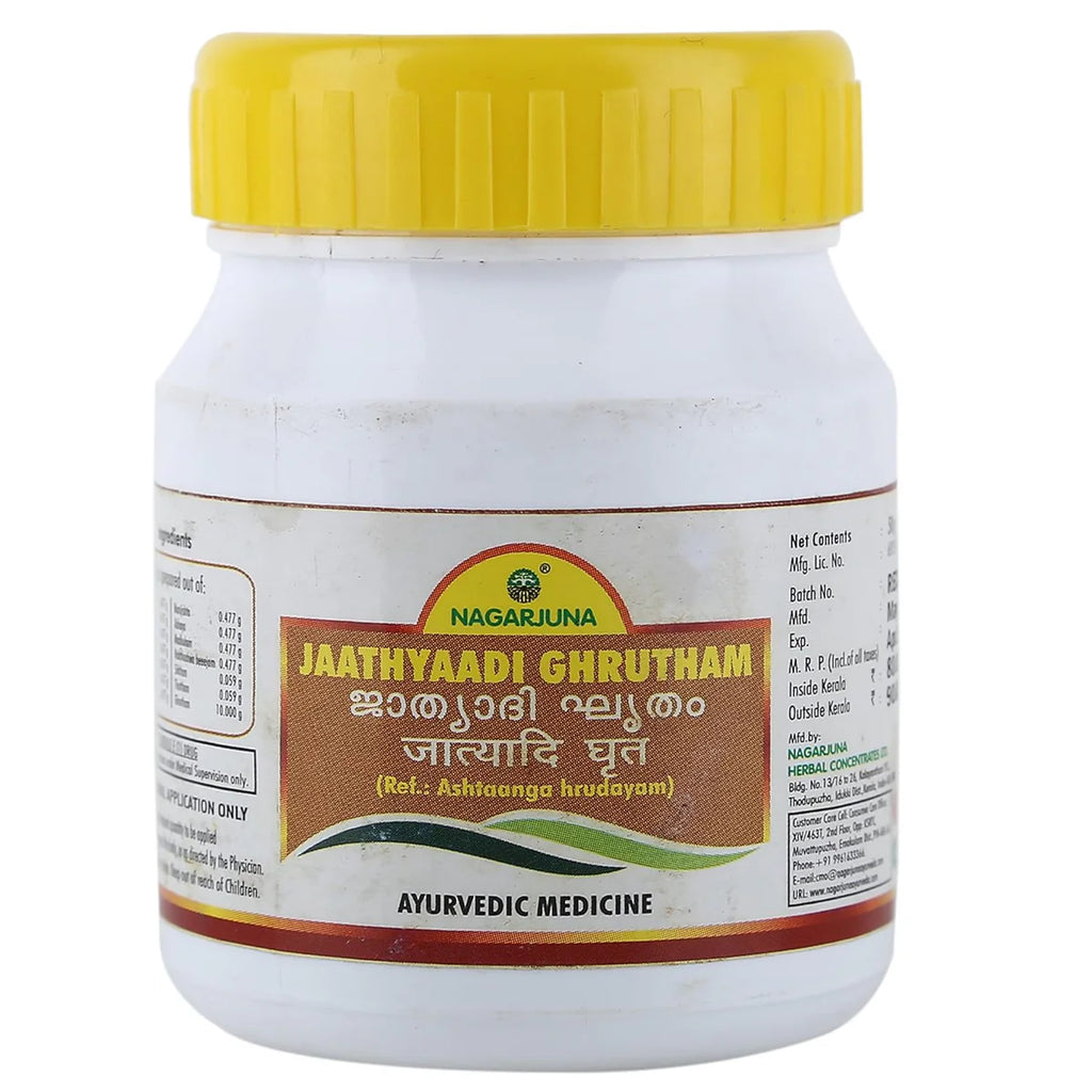 Nagarjuna Ayurvedic Jaathyaadi Ghrutham 50g