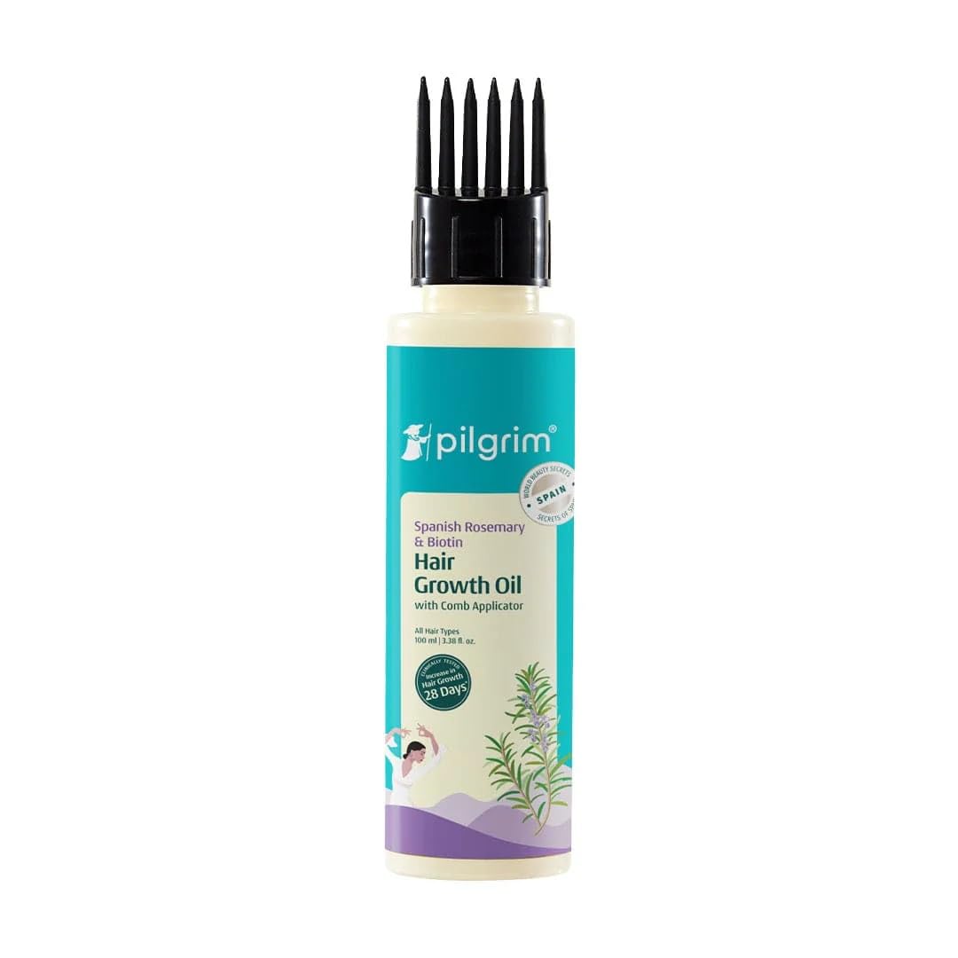 Pilgrim Cosmetics Spanish Rosemary & Biotin Hair Growth Oil for Men 100ml