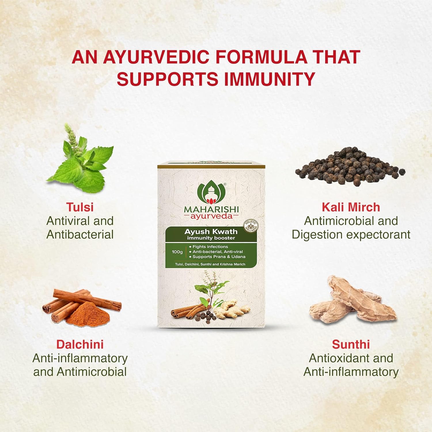 Maharishi Ayurveda Ayush Kwath Powder 100gm