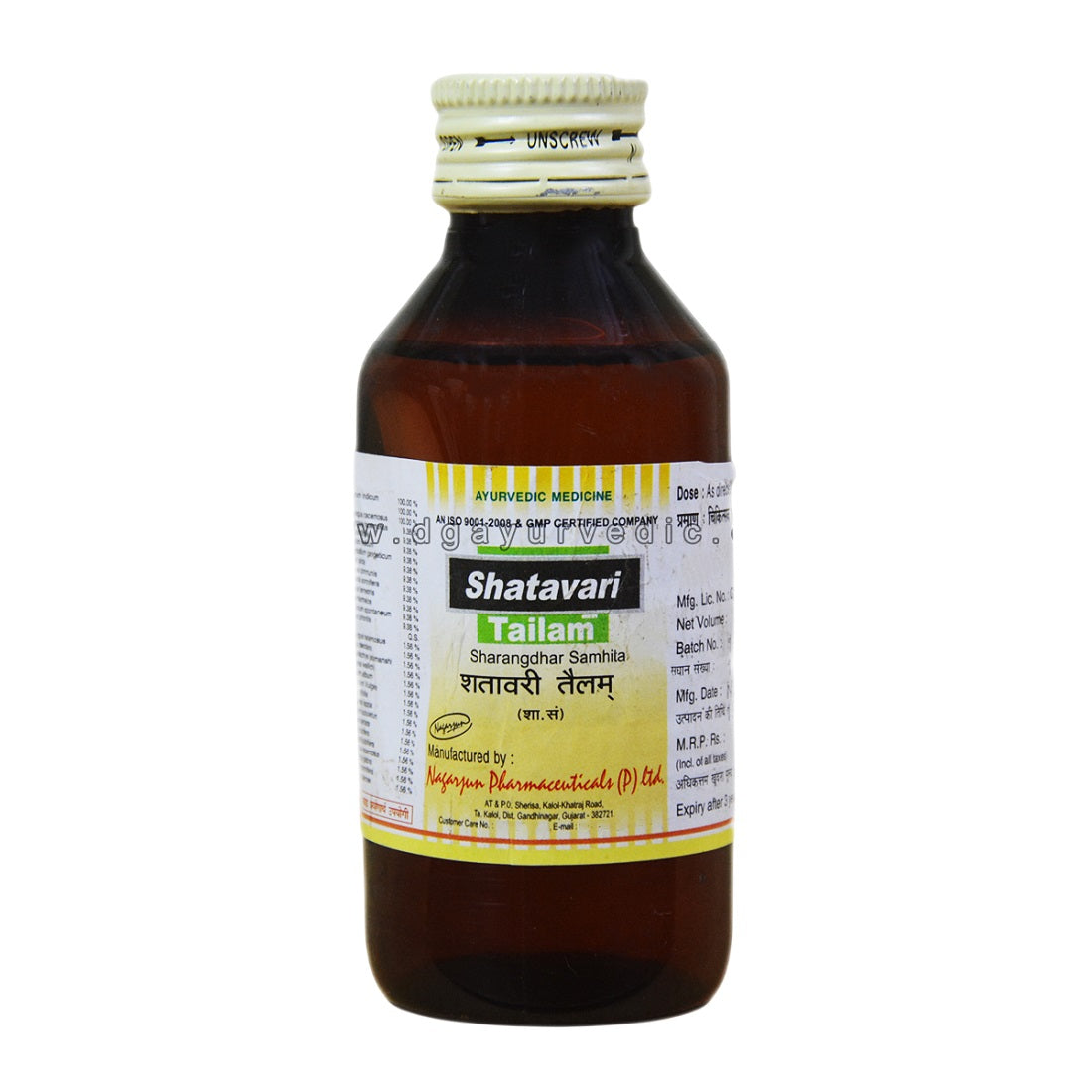 Nagarjun Shatavri Tailam Oil
