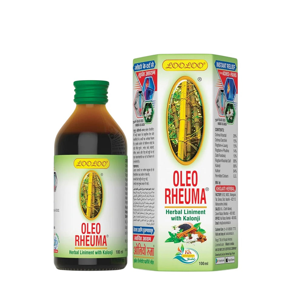 LooLoo Ayurvedic Oleo Rheuma Herbal Liniment Oil