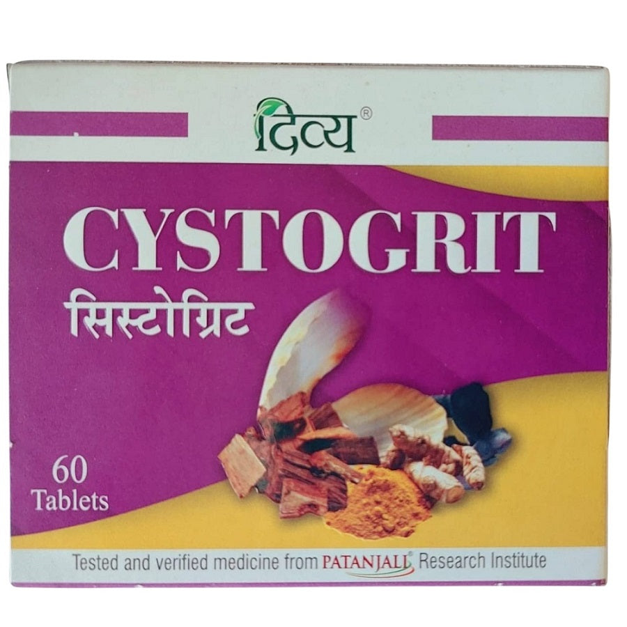 Patanjali Divya Cystogrit 60 Tablets