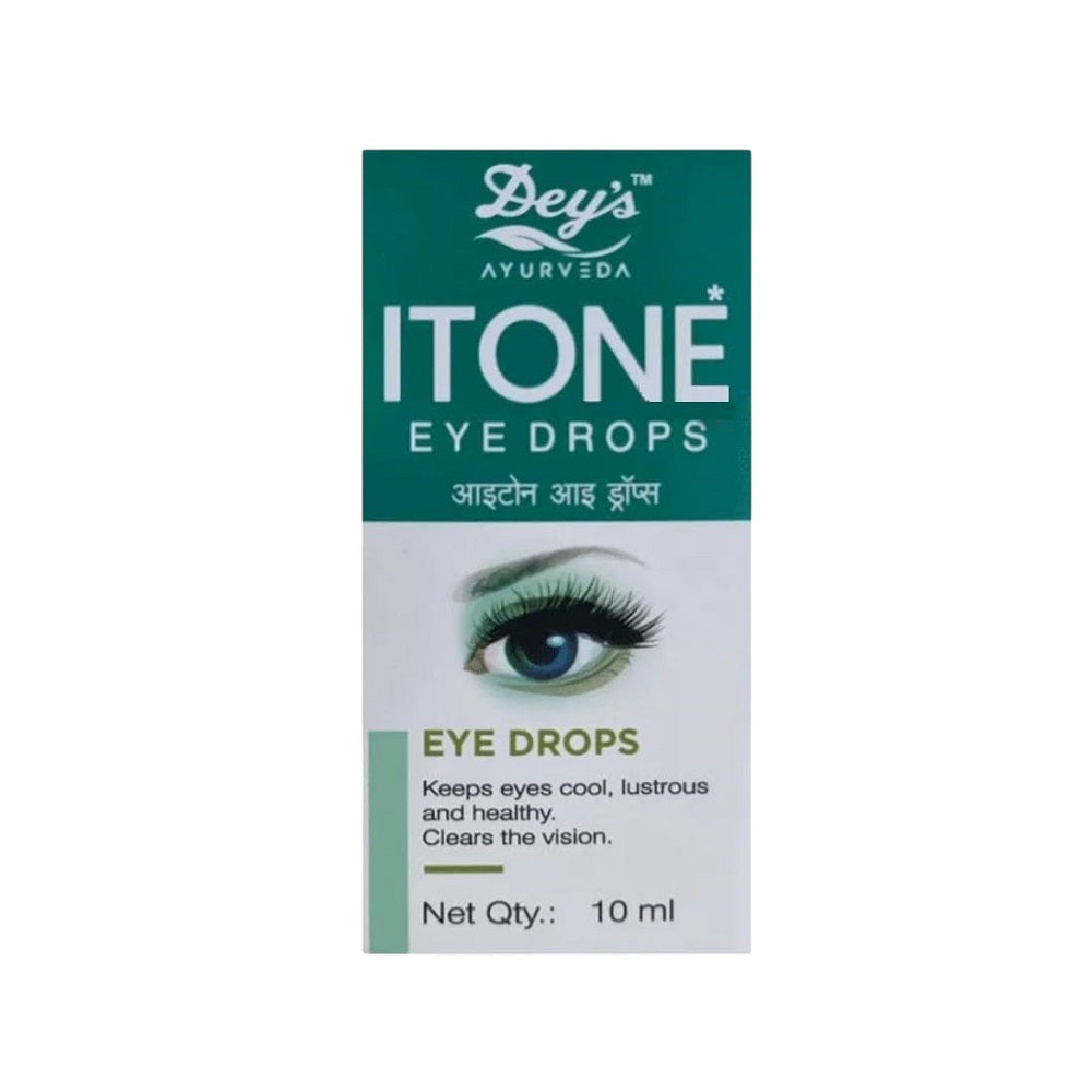 Itone Ayurvedic Herbal Eye Drops Natural Allergies 10ml Pack of 10