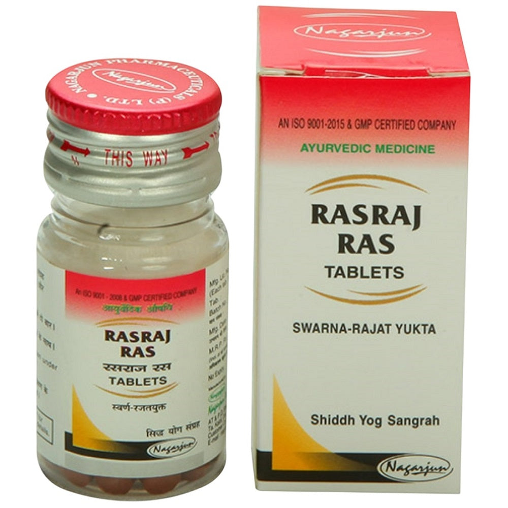 Nagarjun Rasraj Ras Swarna Rajat Yukta Tablets