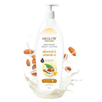 Leeford Meglow Pro Care Feuchtigkeitsspendende Körperlotion mit Mandel und Vitamin E, 150 ml