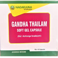 Nagarjuna Ayurvedic Gandha Thailam Soft Gel 100 Capsules
