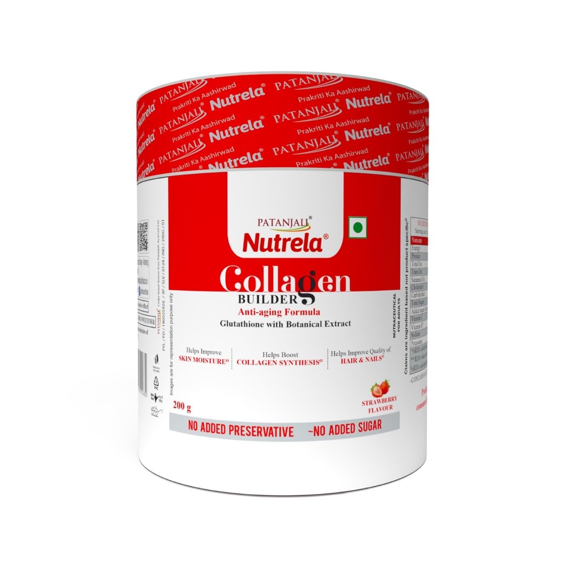 Patanjali Nutrela Collagen Builder Powder 200g