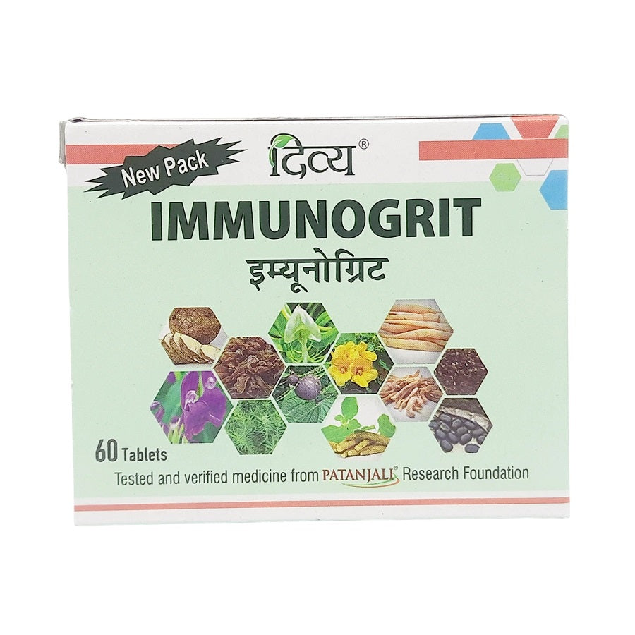 Patanjali Divya Immunogrit 60 Tablets