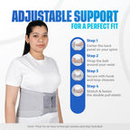 Leeford Contoured Lumbo Sacral Belt Color Random