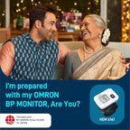 Omron HEM 6161 Fully Automatic Wrist Blood Pressure Monitor with Intellisense Technology (White)