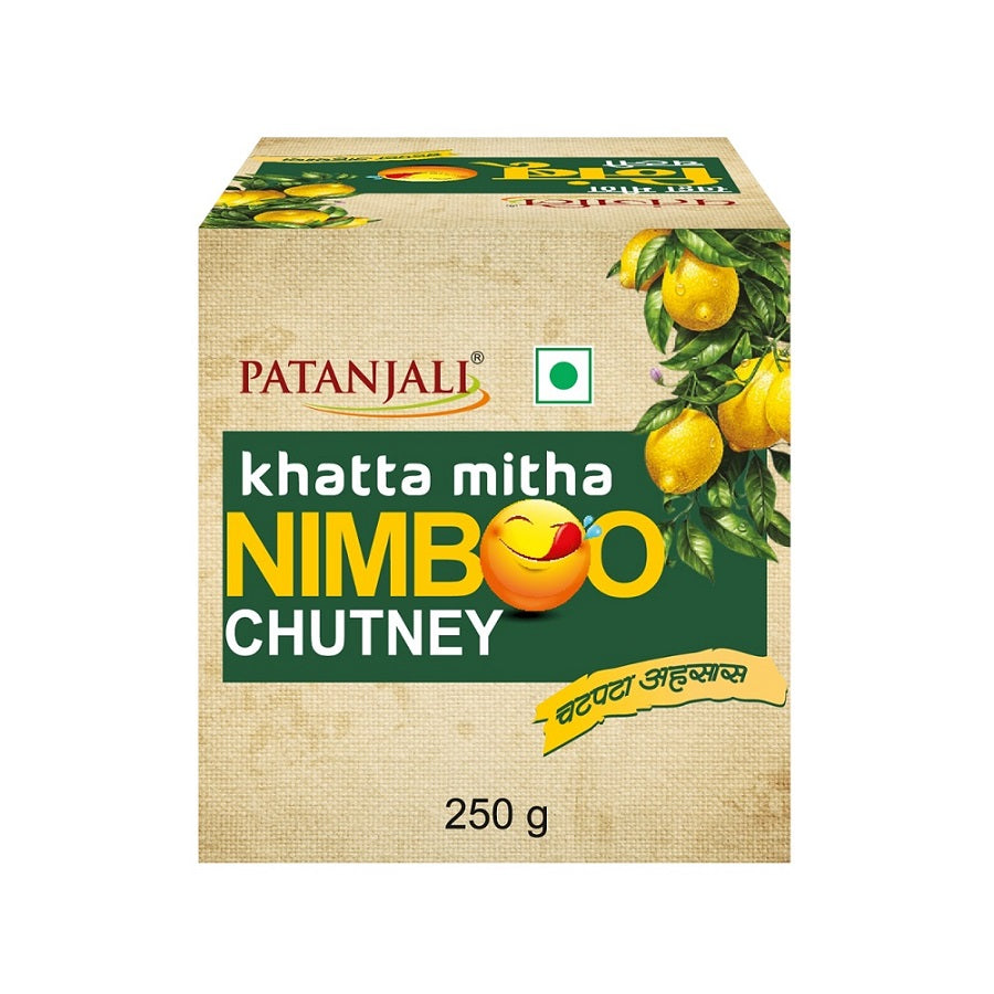 Patanjali Khatta Mitha Nimboo Chutney 250g