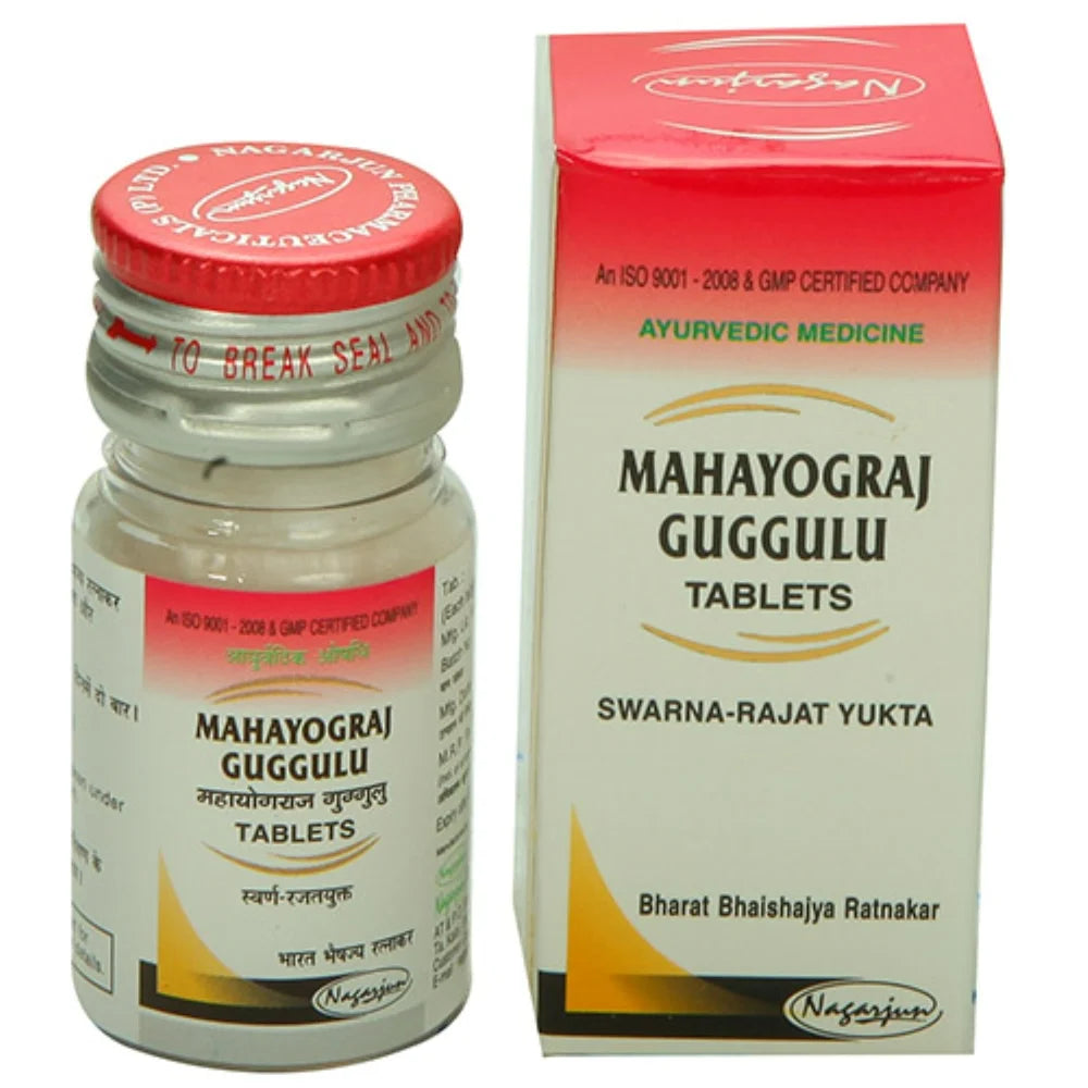 Nagarjun Maha Yograj Guggulu Swarna Rajat Yukta Tablets