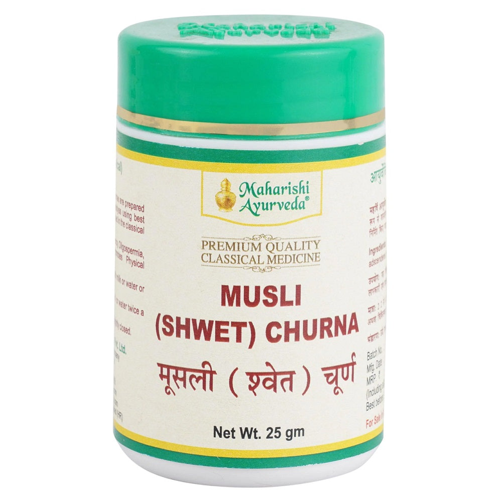 Maharishi Ayurveda Musli Shwet Churna Powder 25gm