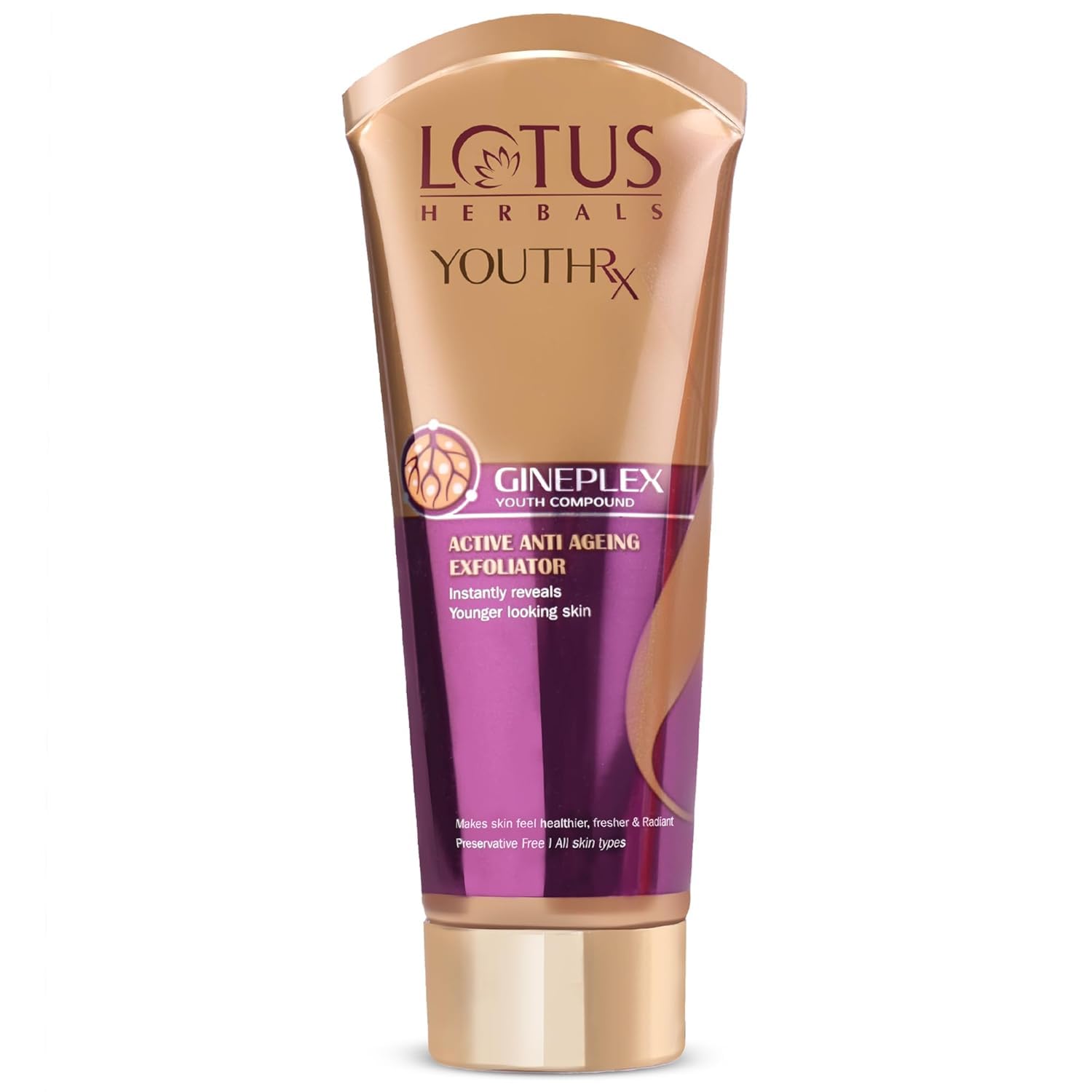 Lotus Herbals Cosmetics YouthRx Active Anti Ageing Exfoliator Cream 100g