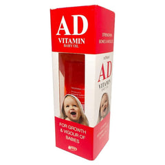 Zee Ad Vitamin Baby-Massageöl mit Vitamin A, D, E und Olivenöl für den ganzen Körper
