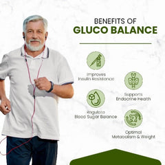 Himalayan Organics Gluco Balance auf pflanzlicher Basis mit Jamun-, Bittermelonen-, Amla-, Gudmar- und Chirayta-Extrakten, 60 vegetarische Tabletten