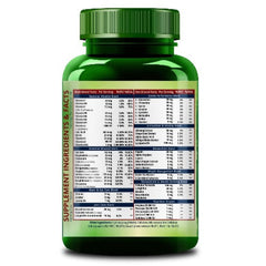 Himalayan Organics Multivitamin Sports mit 60 + lebenswichtigen Nährstoffen und 13 Leistungsmischungen mit Enzymen, 60 Tabletten