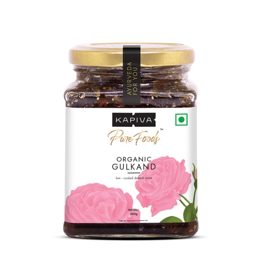 Kapiva Organic Gulkand 300gms (Rose Petal Jam)