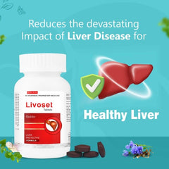 Leeford Livoset Liver Protective Formula 60 Tablets