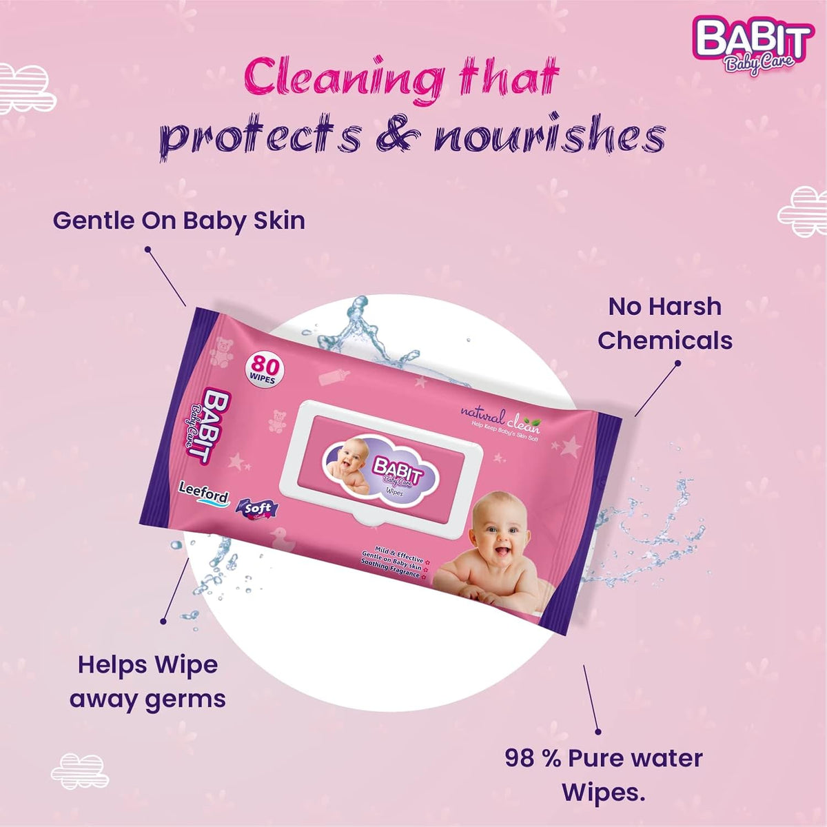 Leeford Babit Baby Care Wipes