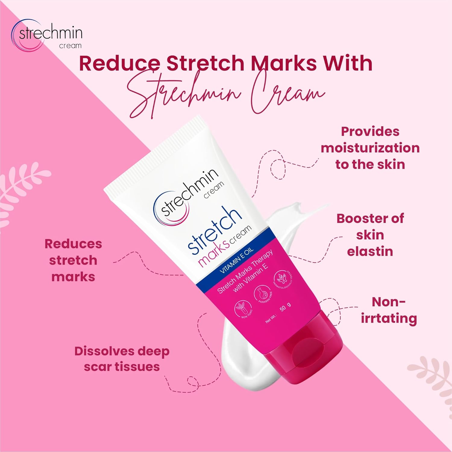 Leeford Strechmin Stretch Marks Removal Cream