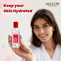 Meglow Glycerin With Rose Water Multipurpose Face Toner 100ml