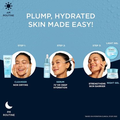 POND'S Hydra Light hyaluronic acid hydrating gel Facewash 100g